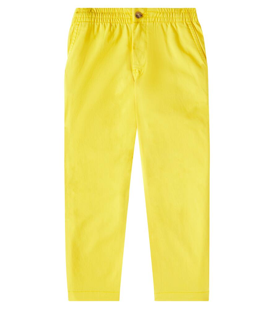 

Хлопковые чинос Prepster Polo Ralph Lauren Kids, Canary Yellow