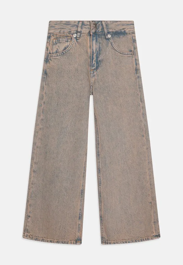 Джинсы kogbaxter с широкими прямыми штанинами Only Girls, Light Blue Denim/Tinted