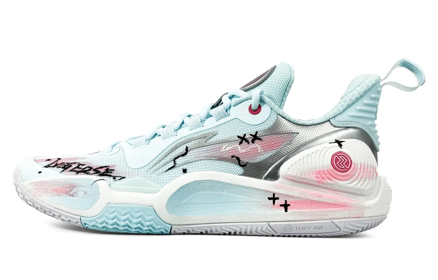 

Скоростные баскетбольные кроссовки Speed 9 с амортизацией и противоскользящей подошвой, мужские, низкие LINING, синий