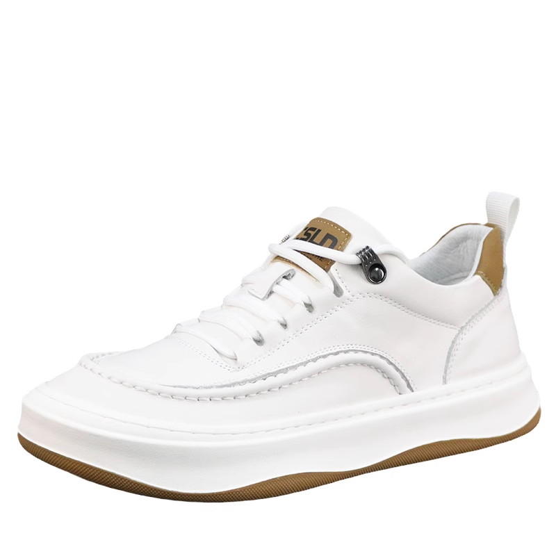 

Нескользящие легкие низкие мужские кроссовки для скейтбординга ZUOSAISI, White