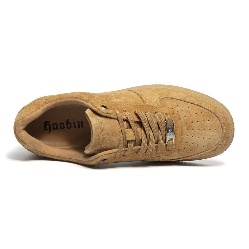

Кеды, обувь для скейтборда унисекс с низким верхом Haobin, цвет Light Brown