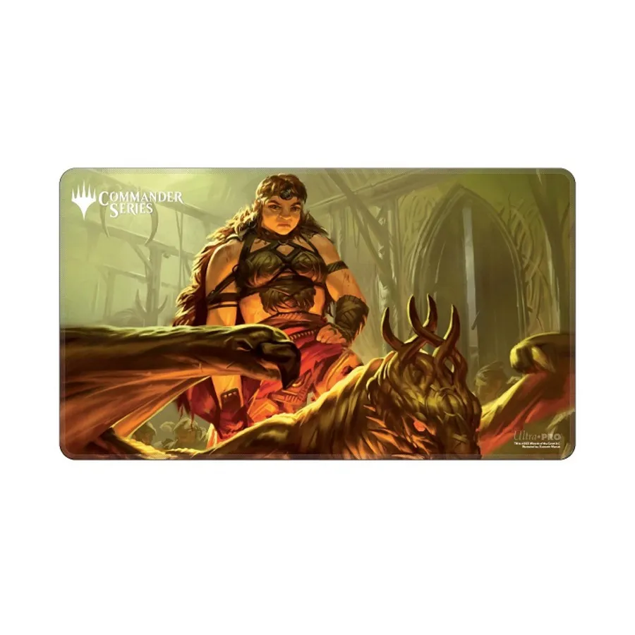 

Commander Series 1 — вышитый игровой коврик «Магда», Official Magic - The Gathering - Playmats - Commanders