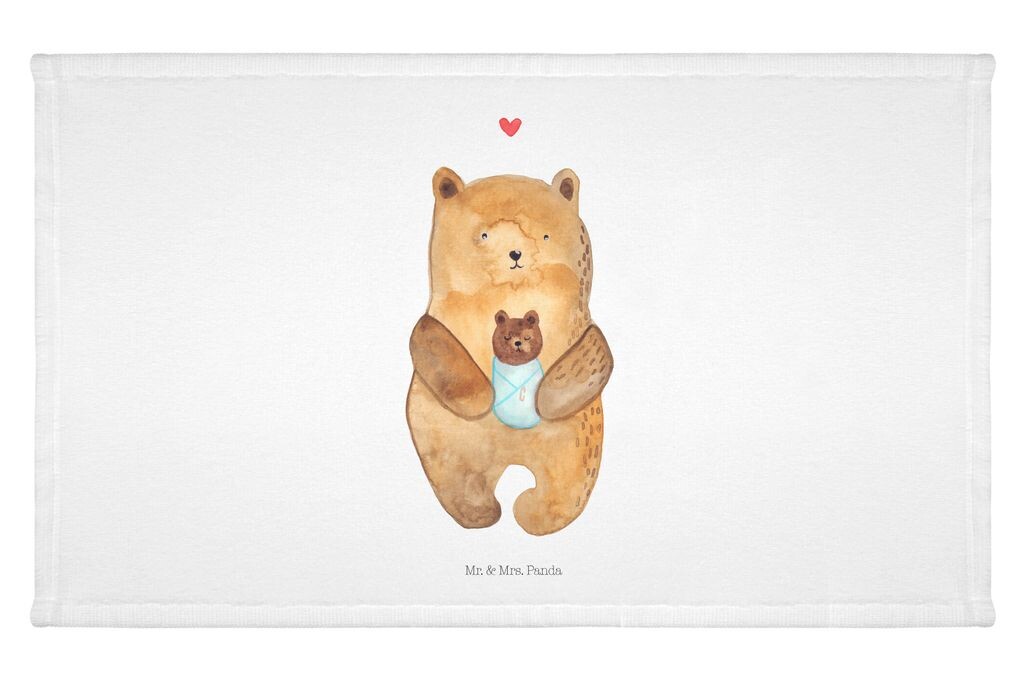

Гостевое полотенце Mr. & Mrs. Panda Bear Baby — белое — подарок, гостевое полотенце, рождение, крестины, дорожное полотенце, спортивное полотенце, Тедди, детское полотенце, плюшевый мишка, махровая ткань, родители, белый