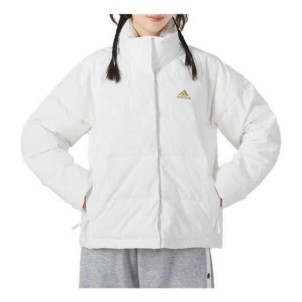 

Куртка гелионик расслабленный пуховик Adidas, белый