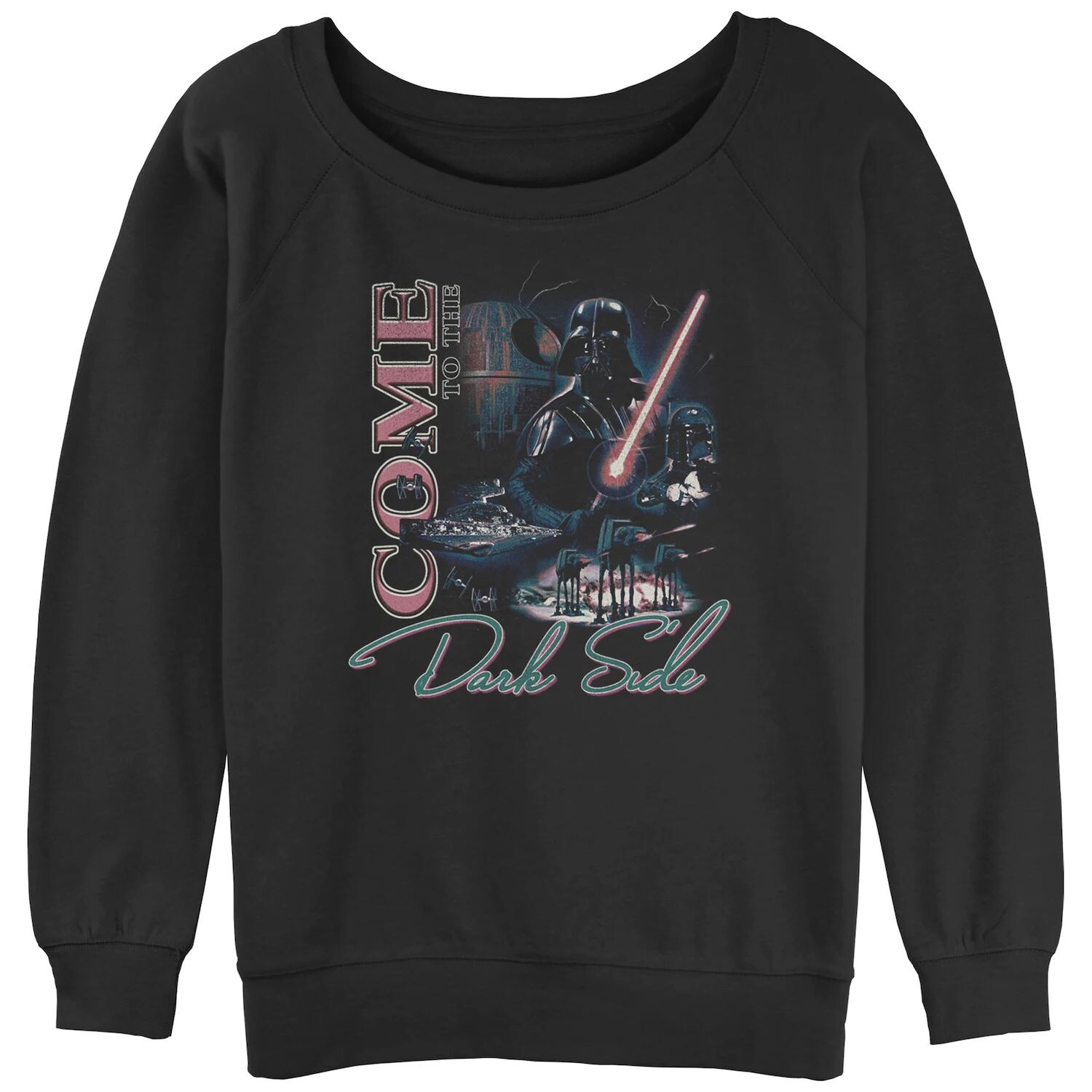 

Толстовка с напуском и рисунком «Звездные войны приходят на темную сторону» для юниоров Licensed Character