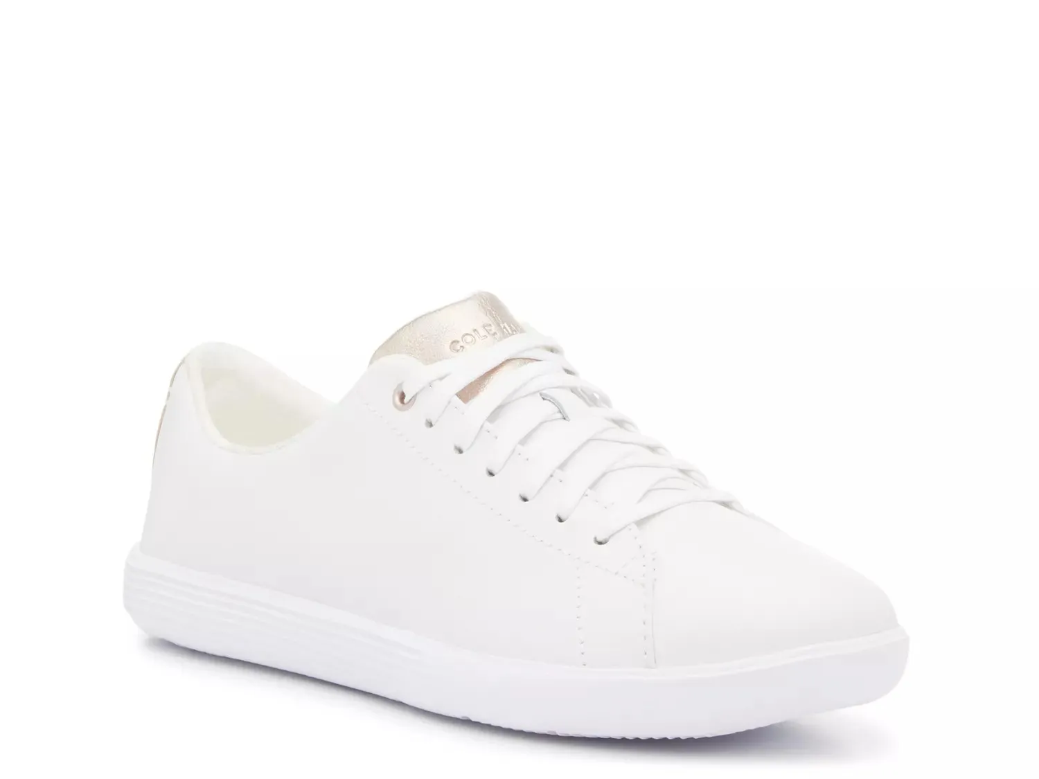 Кроссовки Cole Haan Grand Crosscourt II — женские, белые/розово-золотые