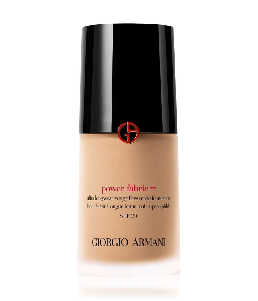 

Жидкая основа Giorgio Armani Power Fabric + Longwear High Coverage Foundation, Nr. 6.5, 30 ml
