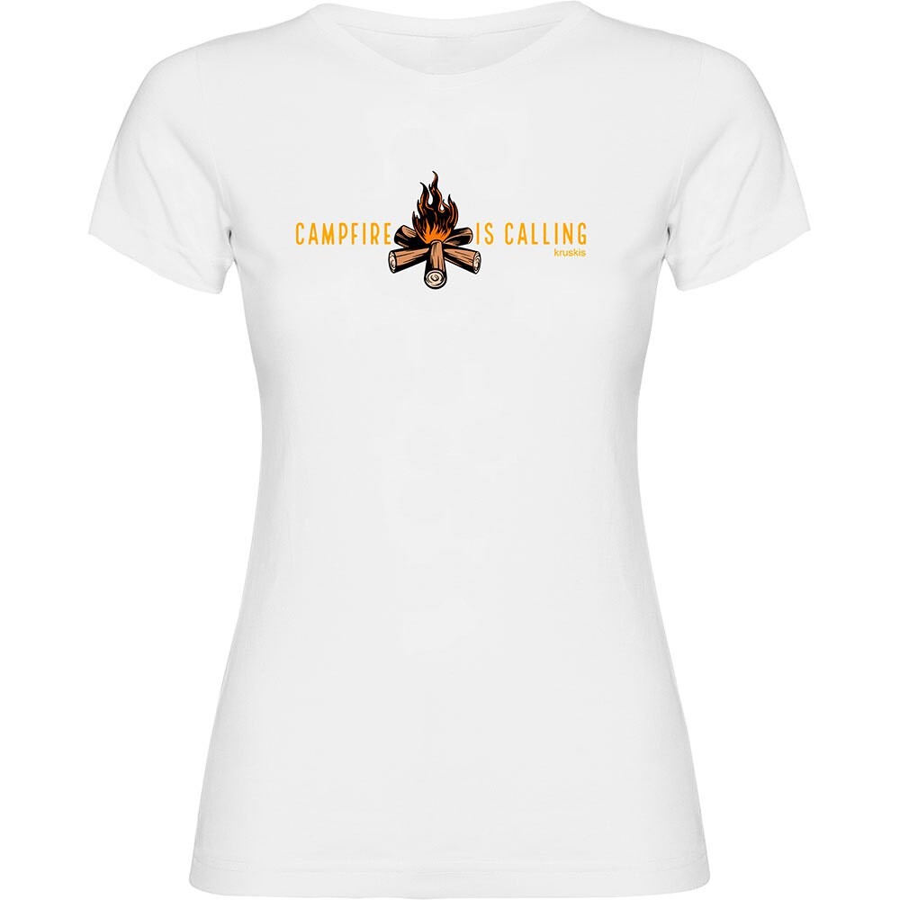 

Футболка с коротким рукавом Kruskis Campfire Is Calling, белый
