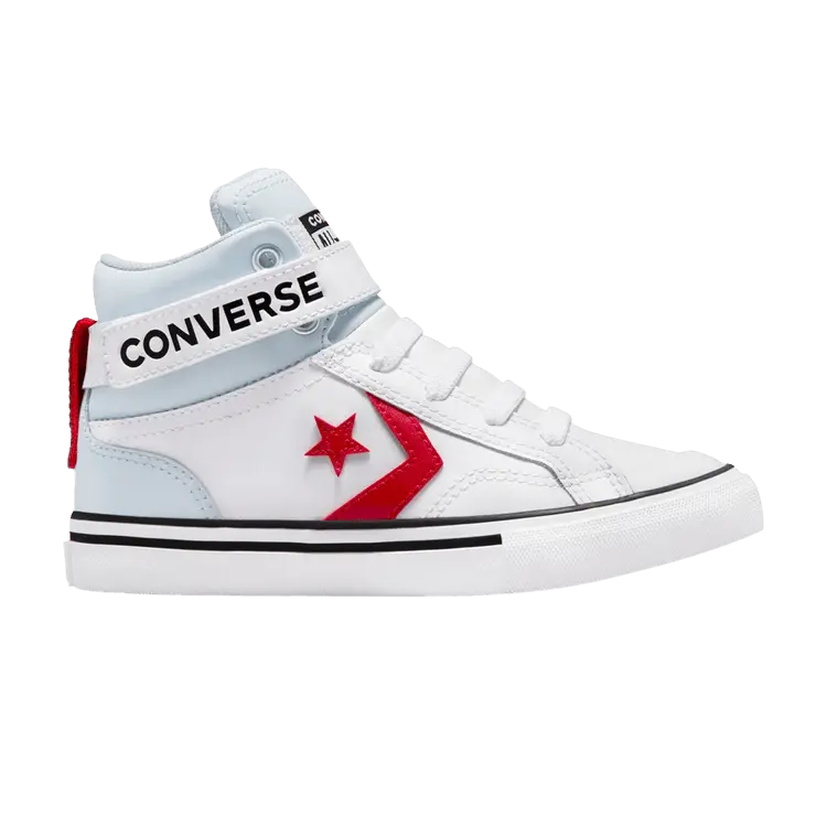 

Кроссовки Converse Pro Blaze Strap Leather EasyOn High PS Retro Sport Block, белый