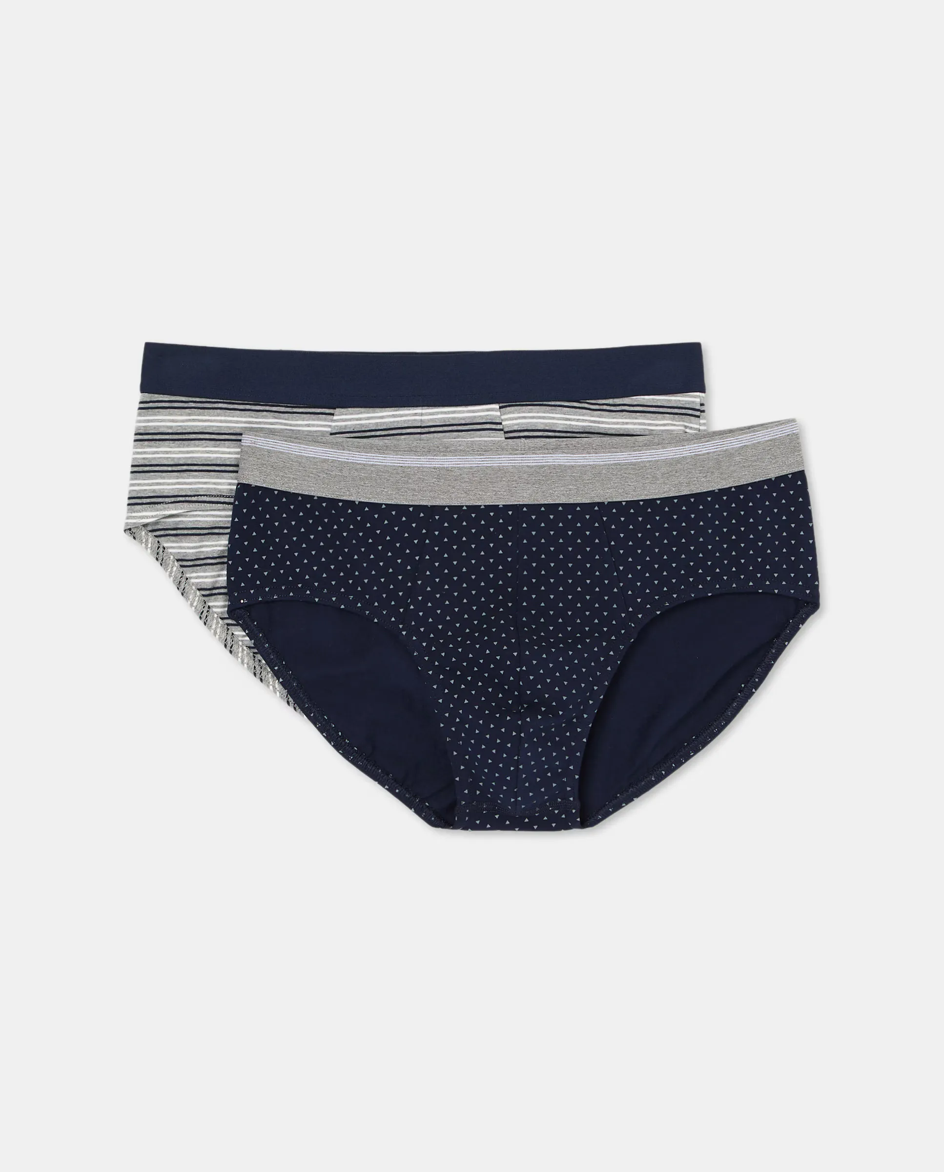 

Набор из 2 трусов мужских с узором Dustin, серый