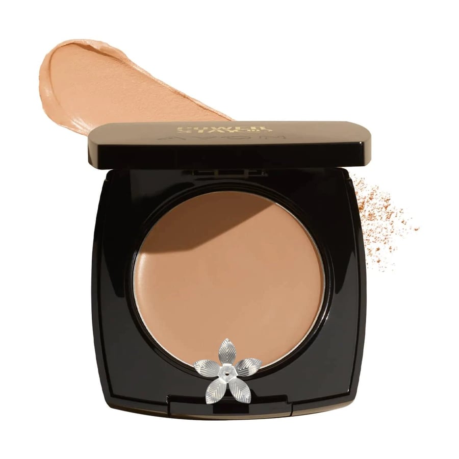 

Кремово-пудровая основа 228G Nude Avon Power Stay