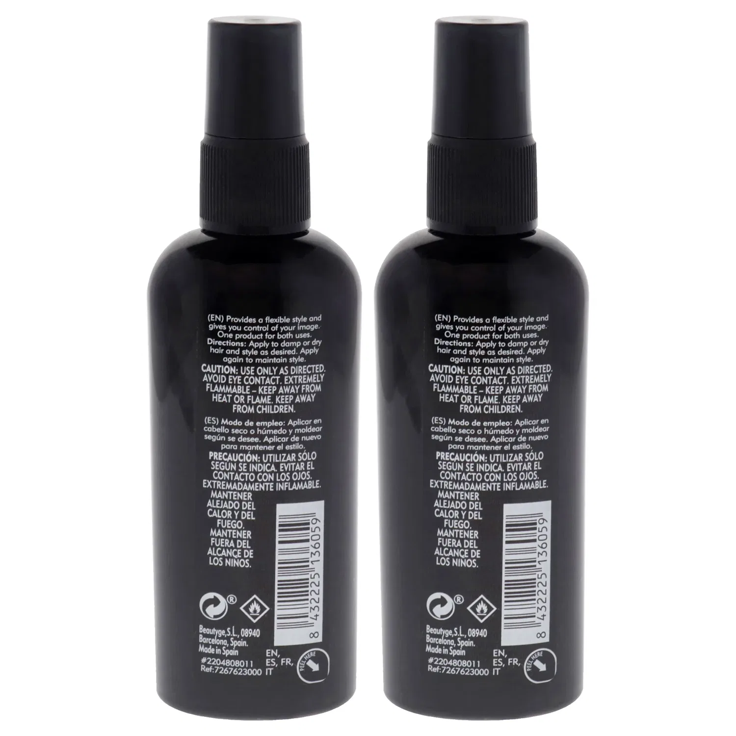 Спрей для укладки и фиксации волос Alternator Flexible Styling and Finishing Spray от American Crew для мужчин - 3,3 унции (95 мл) - упаковка из 2 штук, Clear — фото 4