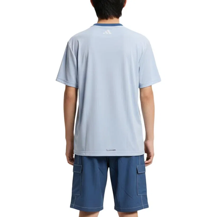 Детская спортивная одежда Casual с круглым вырезом Adidas, Blue — фото 3