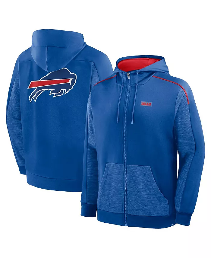 

Мужская худи Royal Buffalo Bills Checkdown Pass с молнией Fanatics