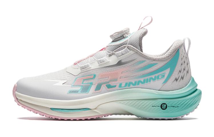 

Скоростные GT Детские Беговые Кроссовки Младшая Школа Antakids, Белый Розовый Голубой