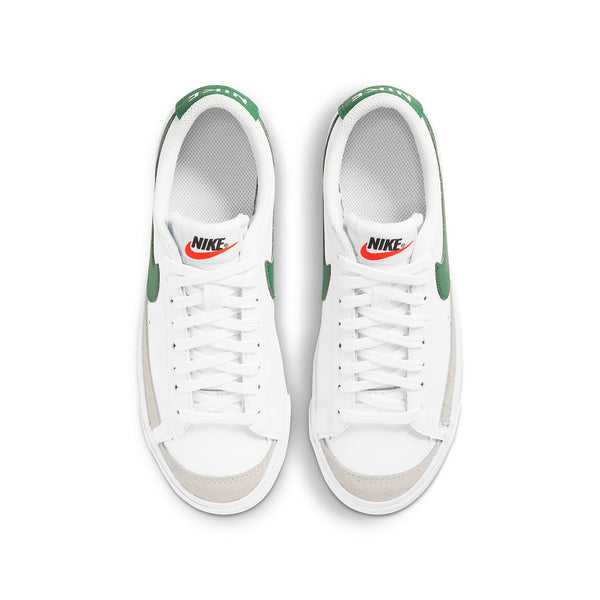 Кроссовки blazer low '77 'white pine green' Nike, белый — фото 4