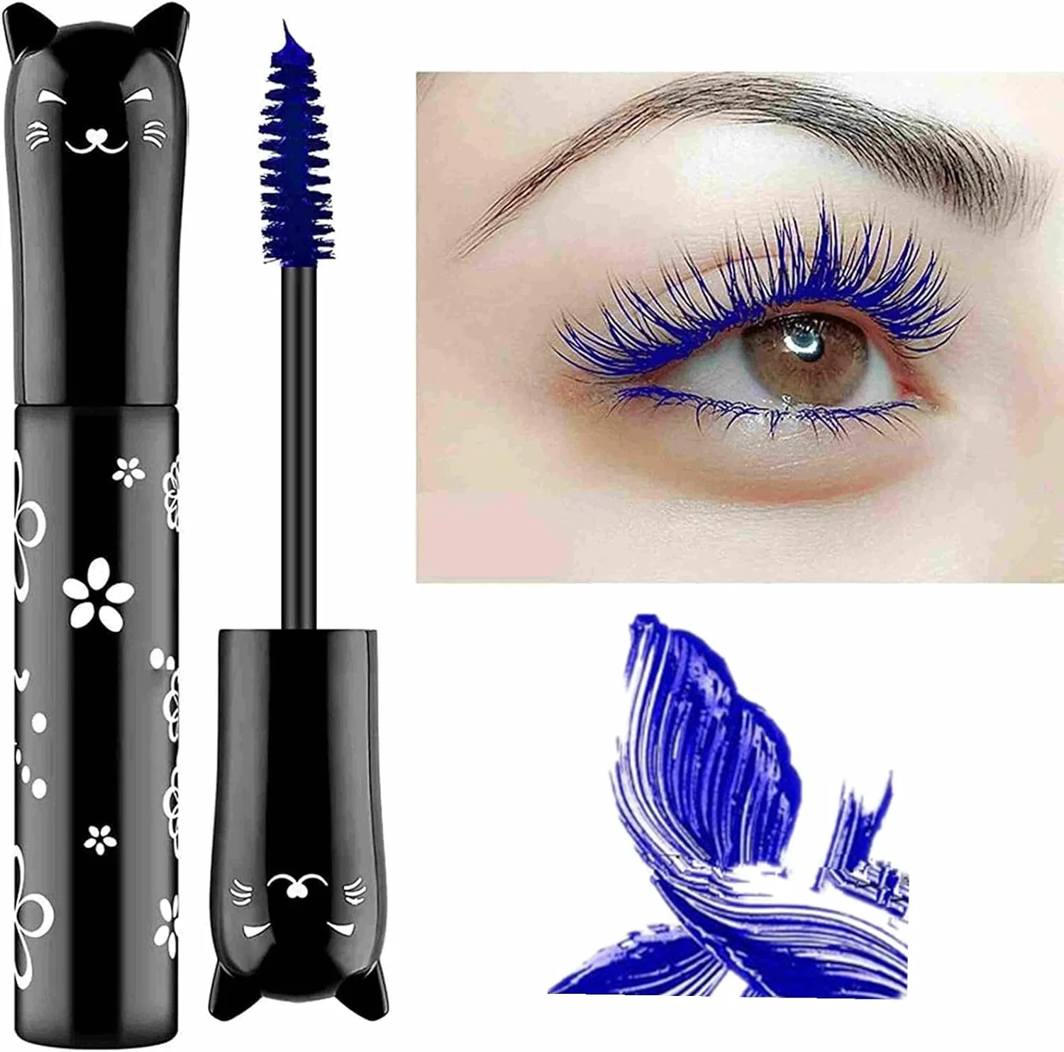Тушь для ресниц Voluminous Lgszgdcn, синяя, 240 мл