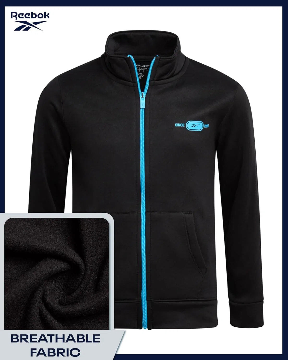 Детский спортивный костюм Reebok 3-предметный набор, Jet Black — фото 4