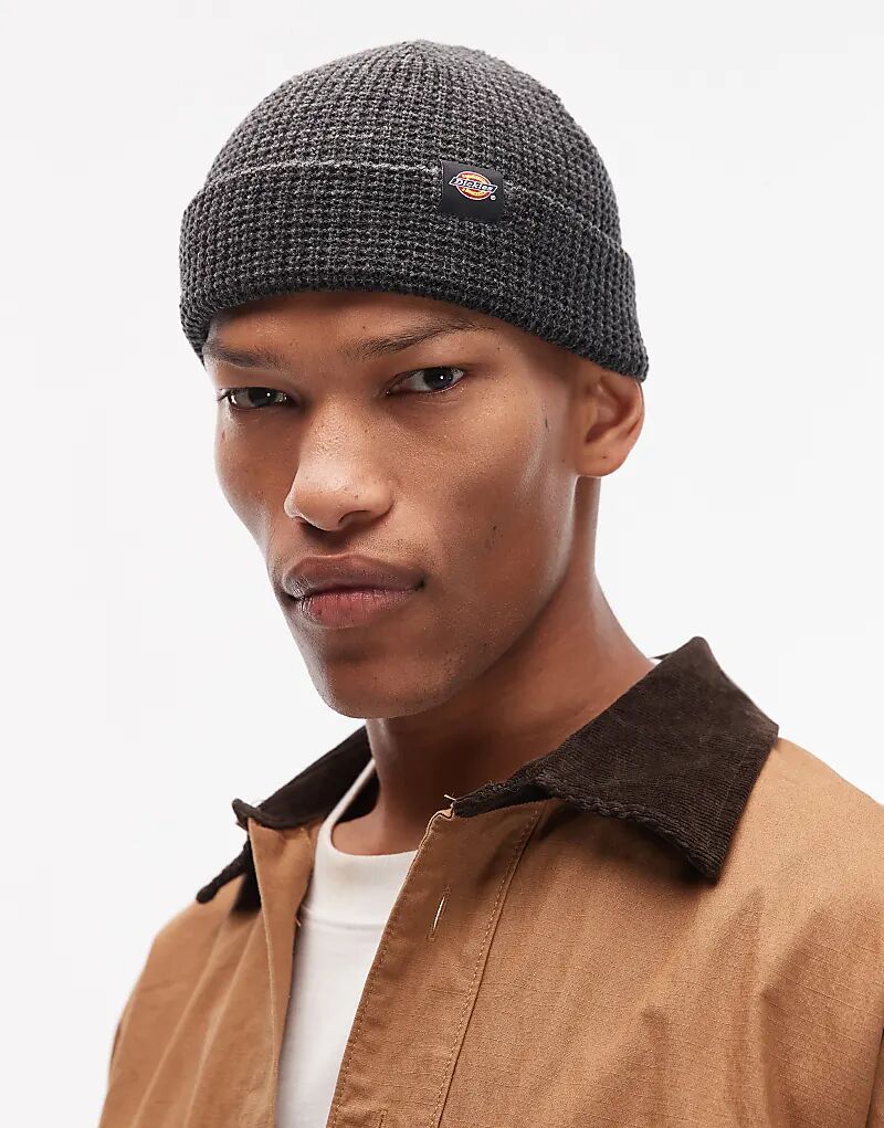 

Вафельная шапочка Dickies Woodworth черного цвета