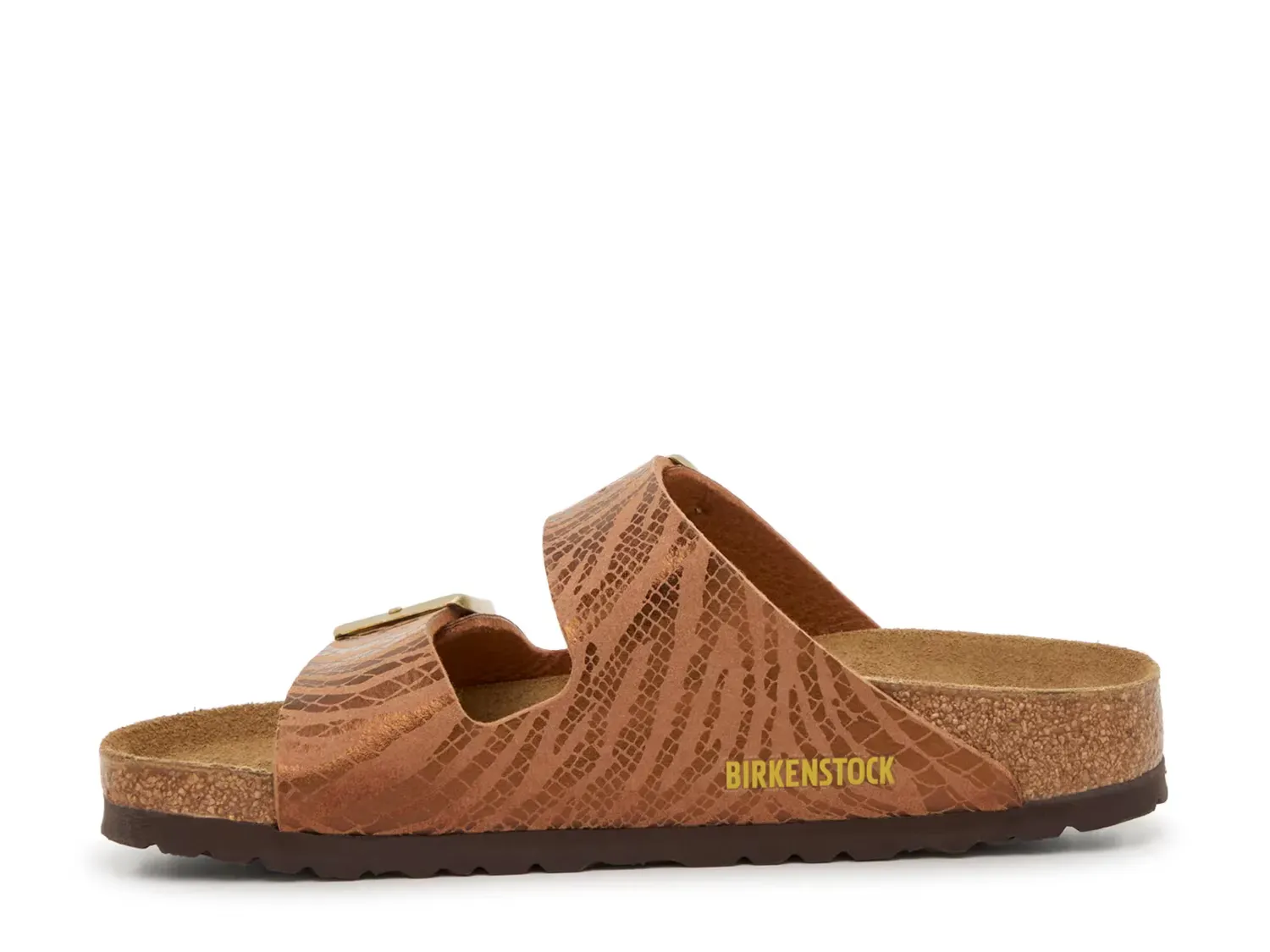 Сандалии Arizona - женские Birkenstock, Brown/Bronze — фото 3