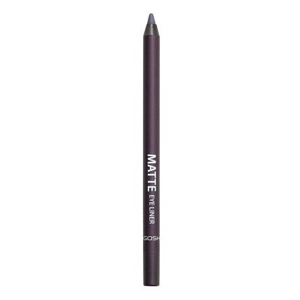 

Матовая подводка для глаз GOSH в цвете Dramatic Dark Purple 010 Black Violet — кремовая текстура для легкого нанесения, высокая степень покрытия, идеальна для «дымчатых глаз» — веганская, без отдушек