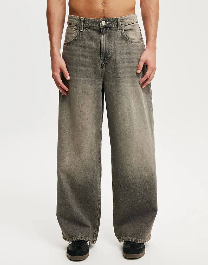 

Джинсы Cotton On Super baggy в сером цвете 2000 года Cotton On