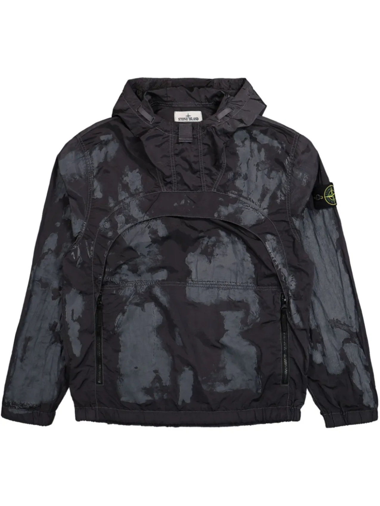 

Толстовка с капюшоном Stone Island, серый