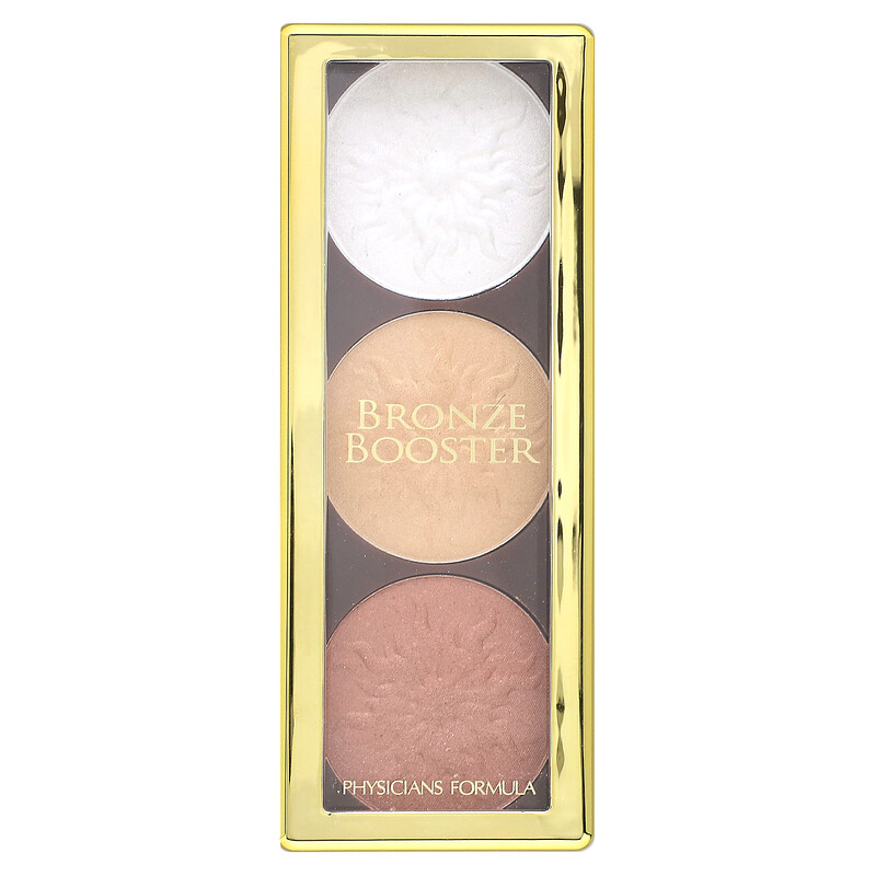

Physicians Formula, Highlight & Contour Palette, Bronze Booster, 6809 Shimmer Strobing, 9 г (0,30 унции)