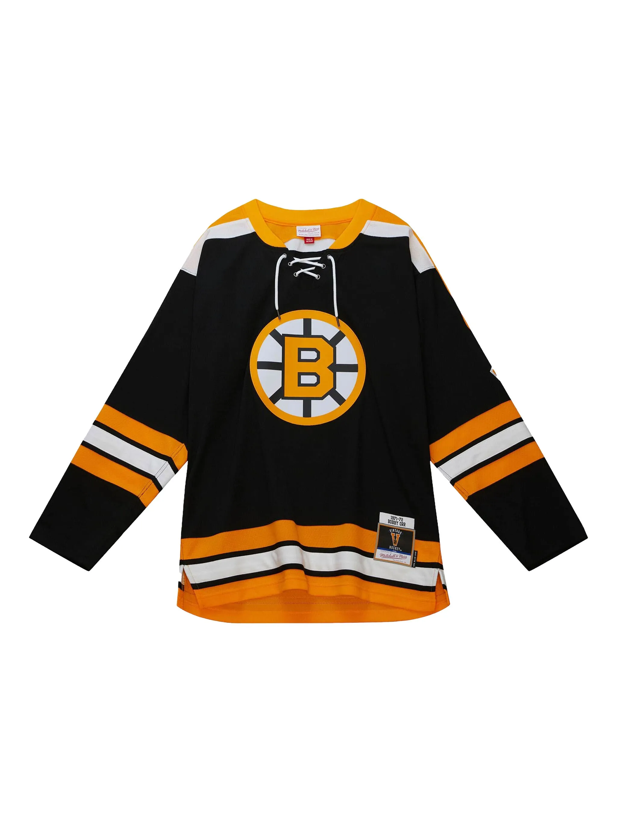 

Футболка Boston Bruins 1971 Bobby Orr из коллаборации с NHL Mitchell & Ness, черный