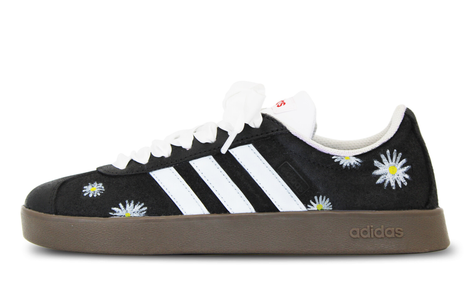 

Кроссовки adidas neo Vl Court Skateboarding Shoes Unisex Low-top Black/White, черный