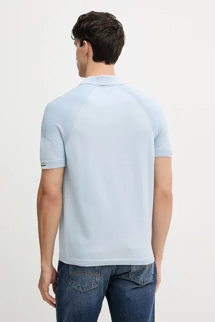 Свитер pullover BOSS Green, синий — фото 3