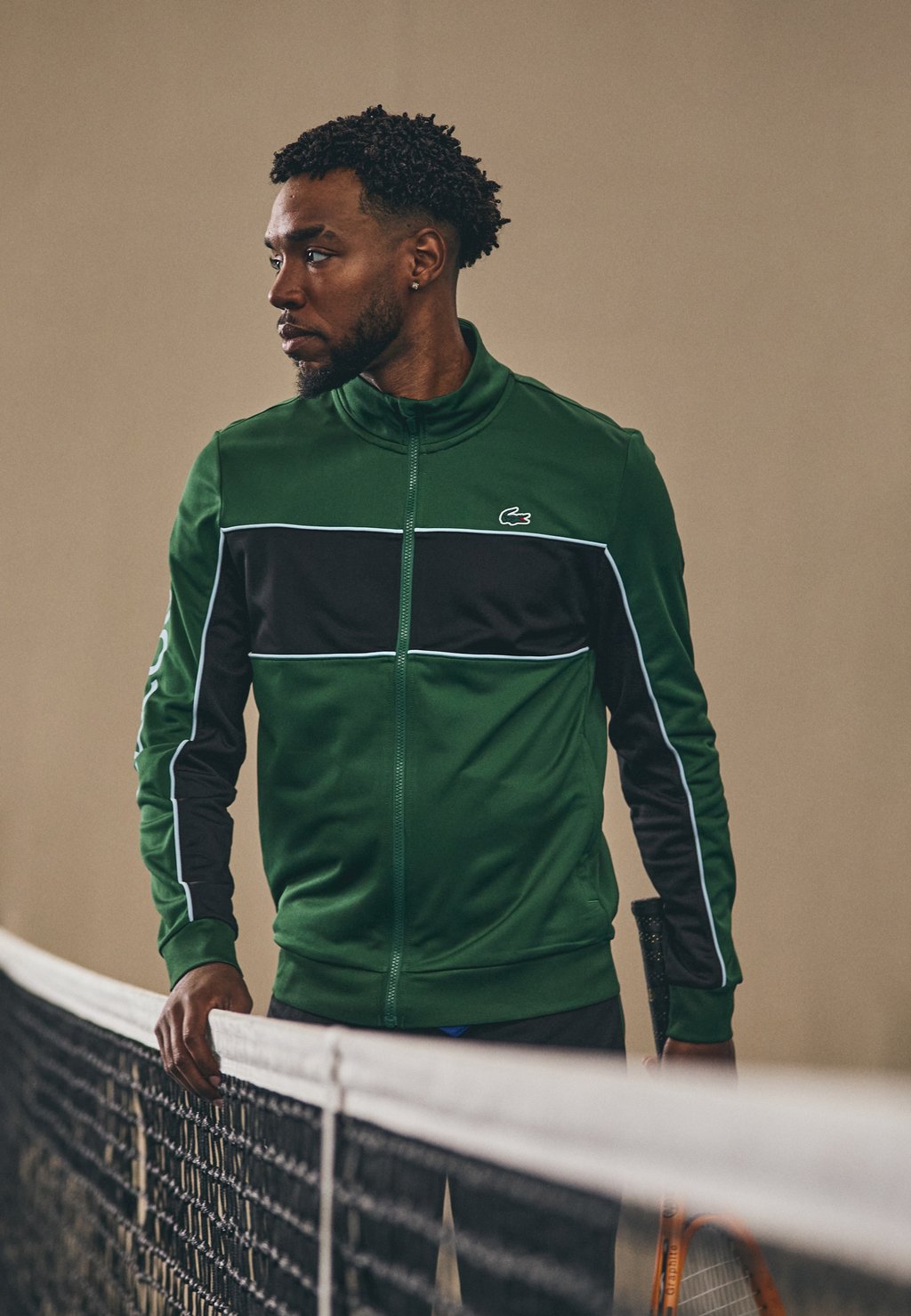 

Тренировочная куртка TENNIS JACKET Lacoste Sport, зеленый