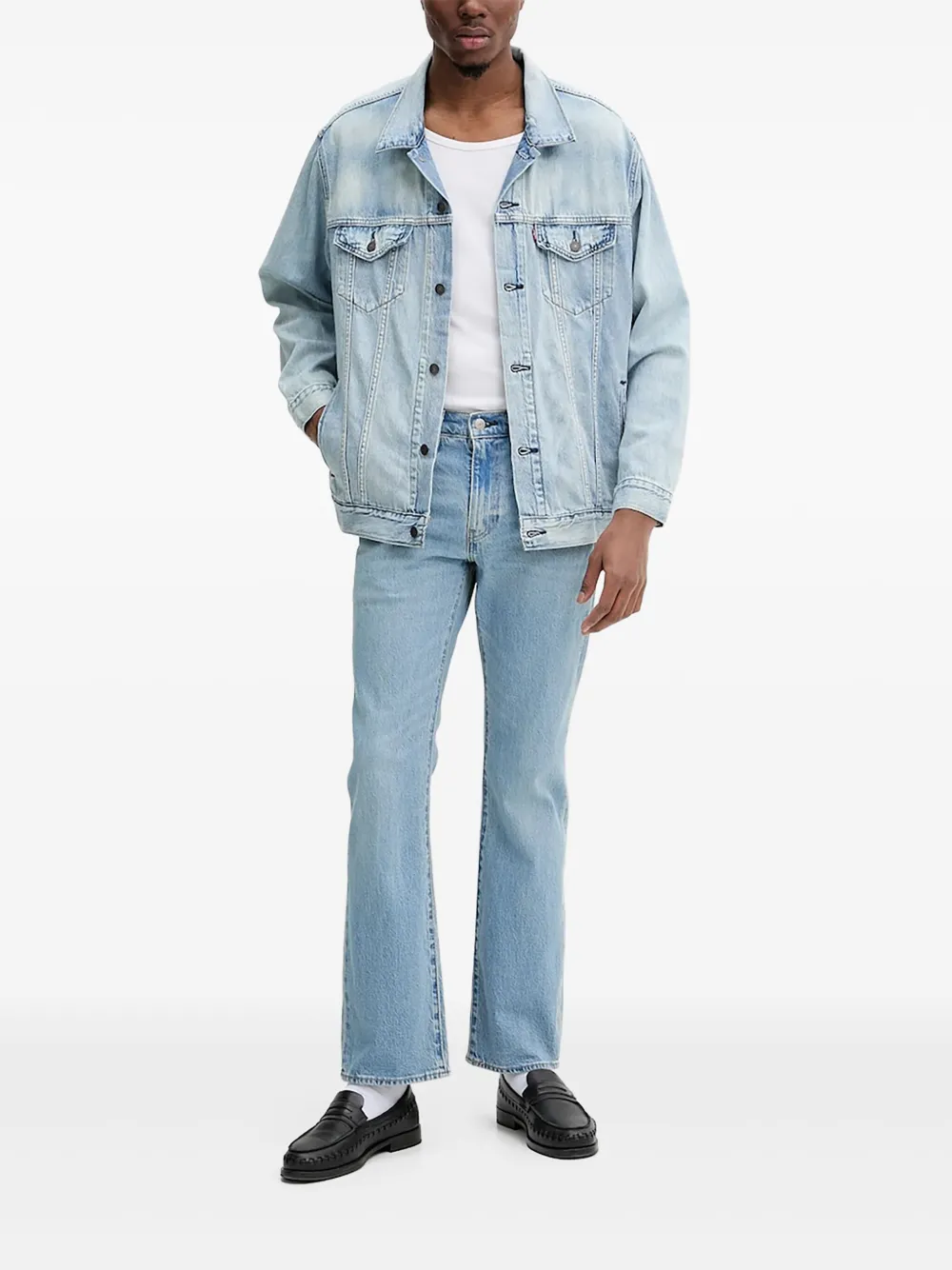 

Джинсовая куртка на пуговицах Levi's, синий