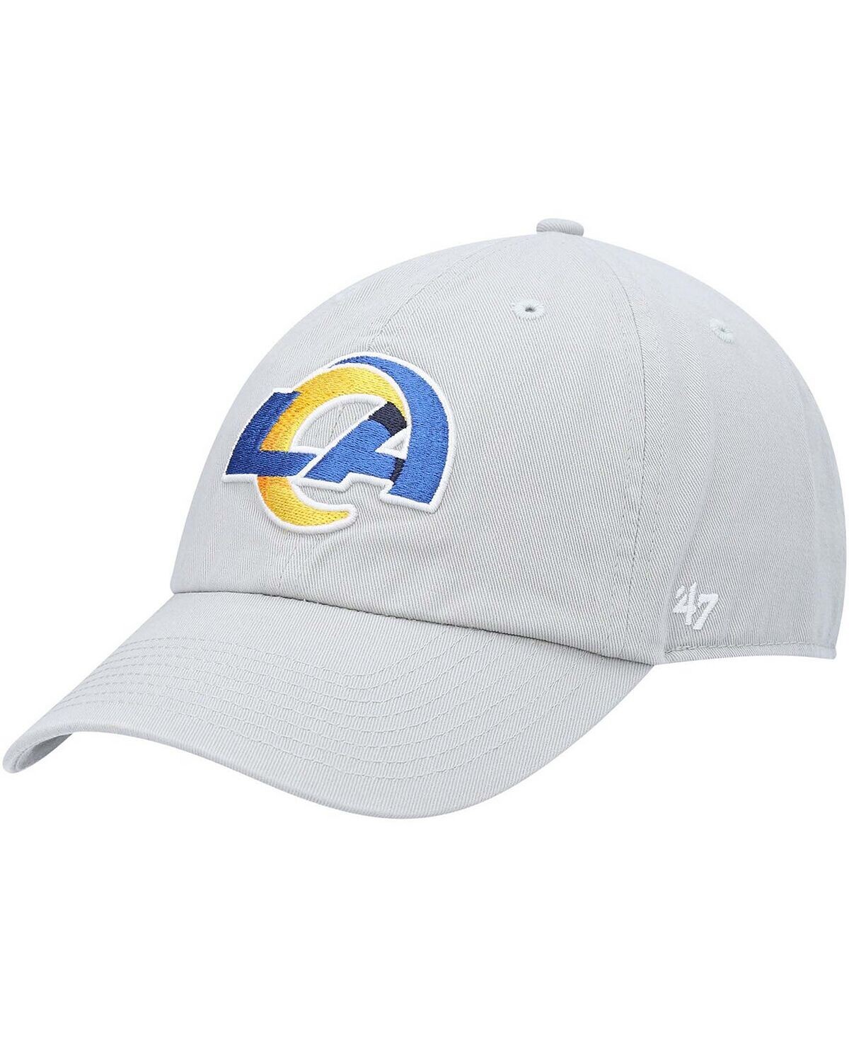 

Мужская серая регулируемая кепка Los Angeles Rams Clean Up '47 Brand