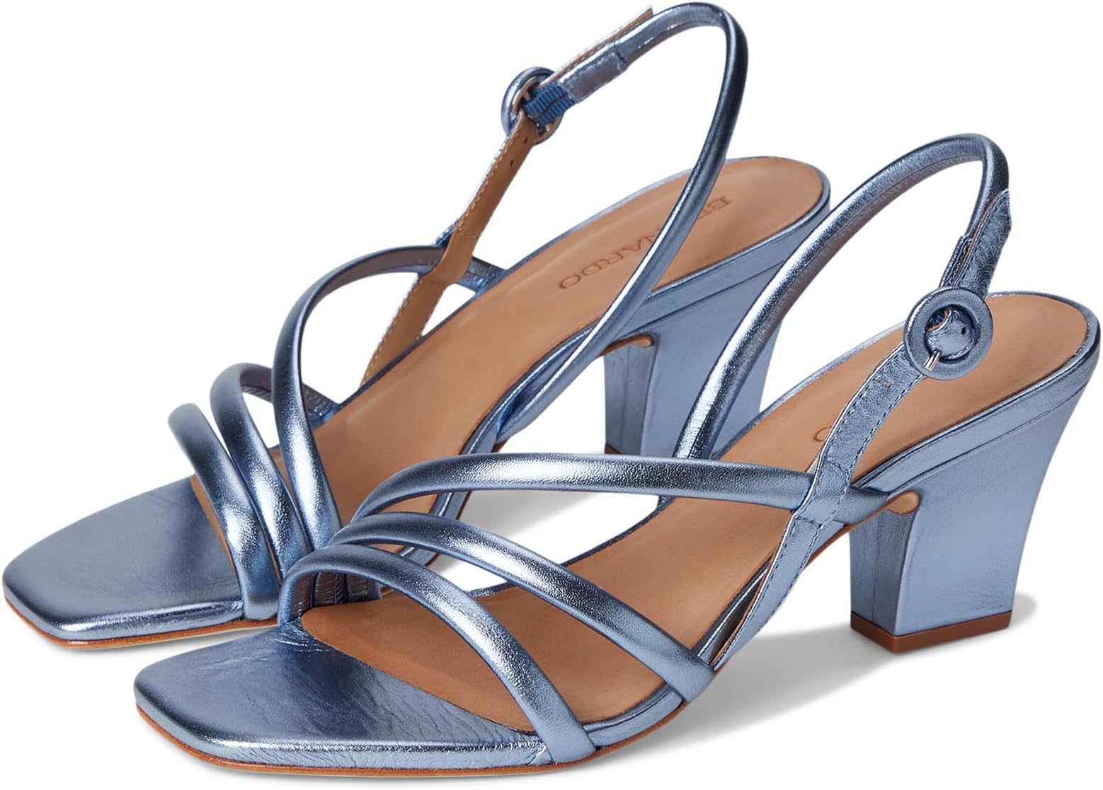 Сандалии Bernardo Naples, цвет Denim Metallic
