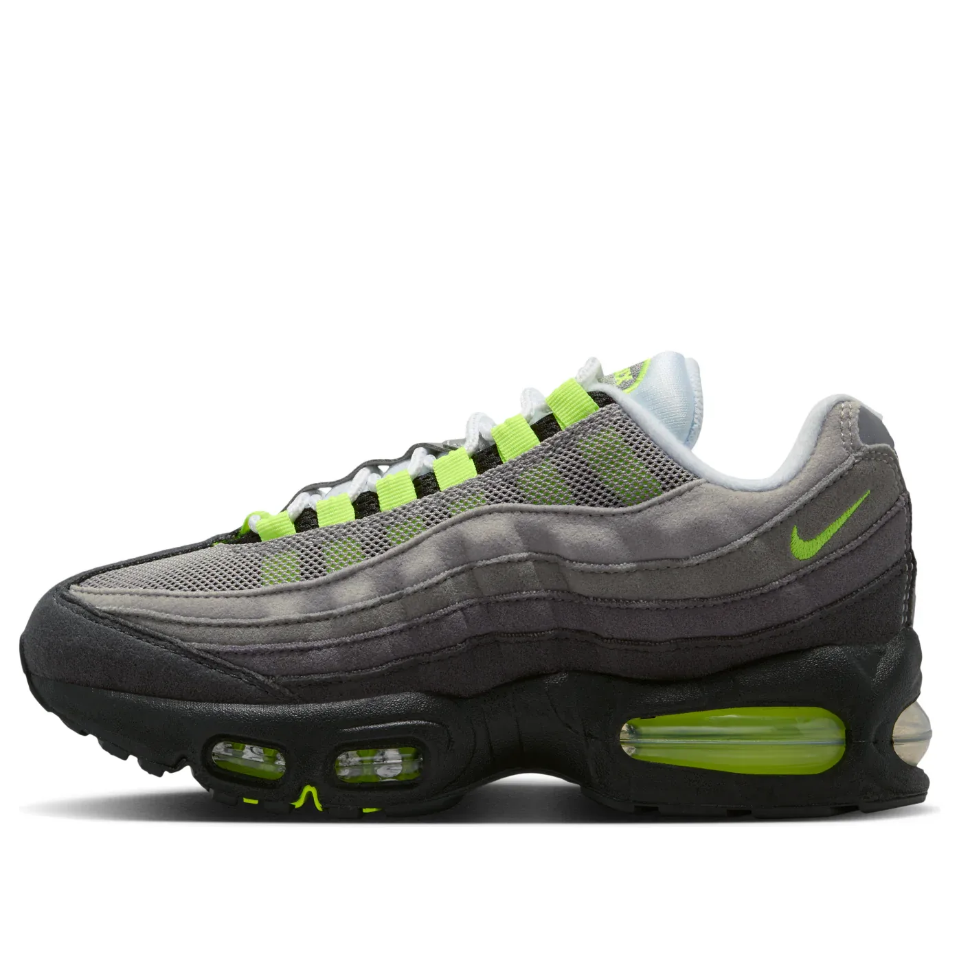 Кроссовки (GS) Nike Air Max 95 'Neon', черный