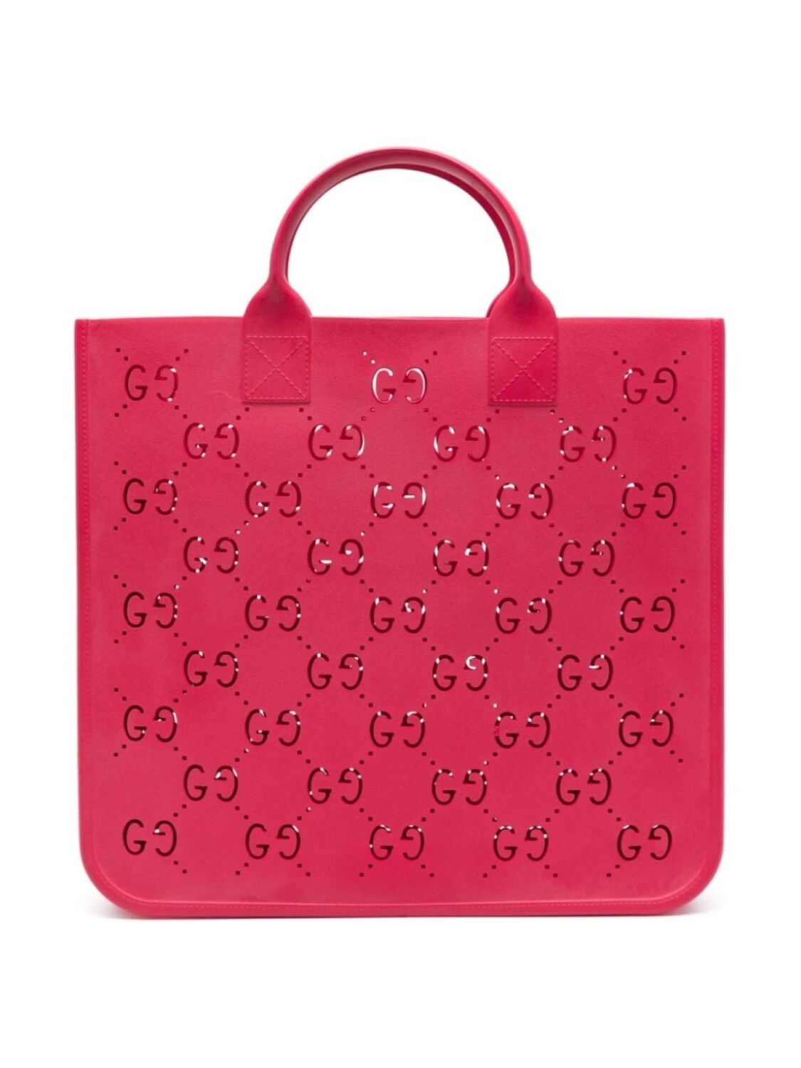 

Gucci Kids сумка-тоут с узором GG Supreme, розовый