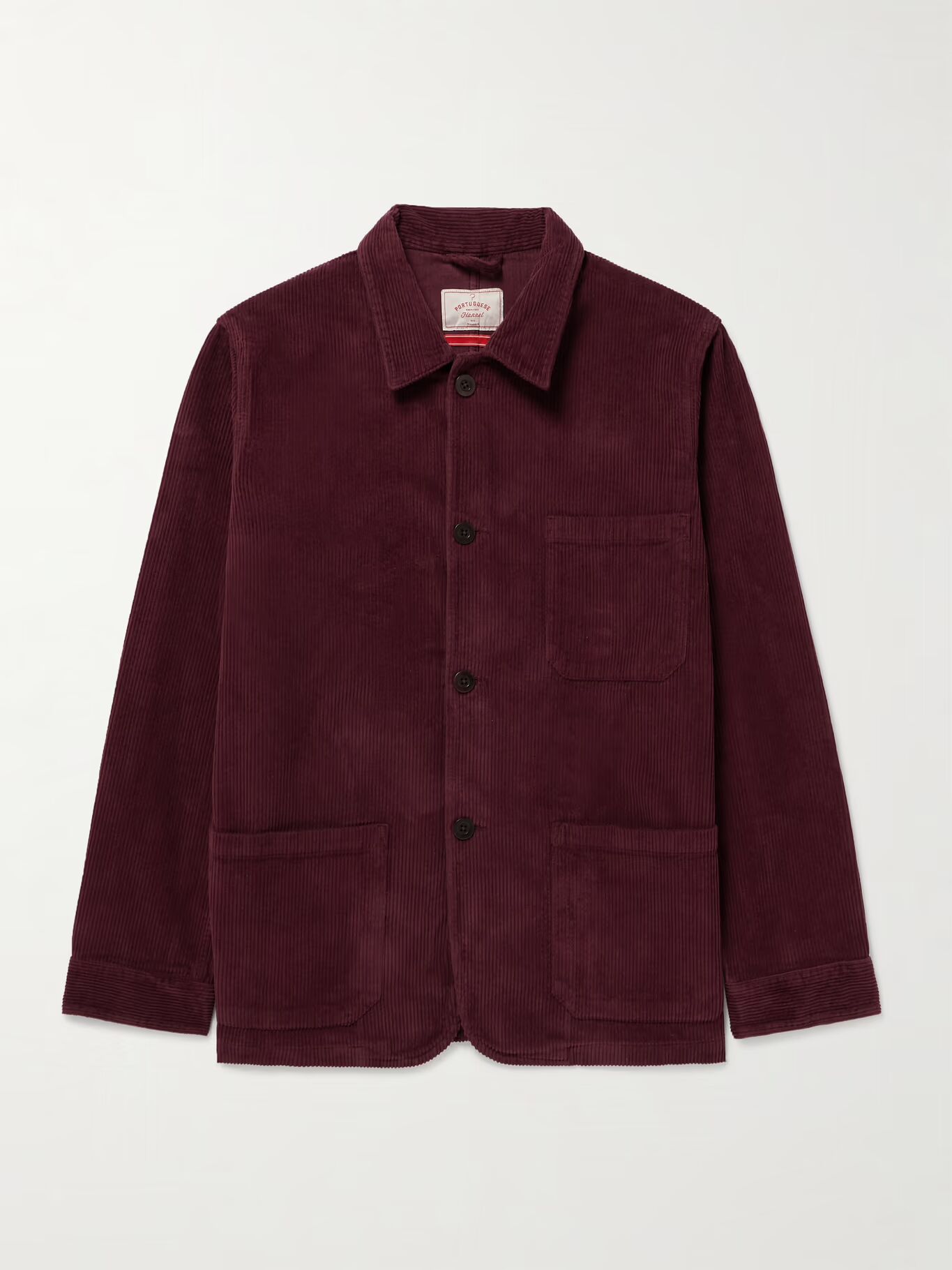 

Верхняя рубашка из хлопка и вельвета Labura PORTUGUESE FLANNEL, красный