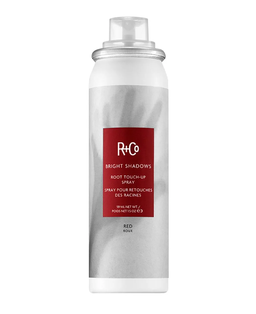 R+Co Спрей для подкрашивания корней волос Bright Shadows Root Red Touch-Up Spray, 1,5 унции