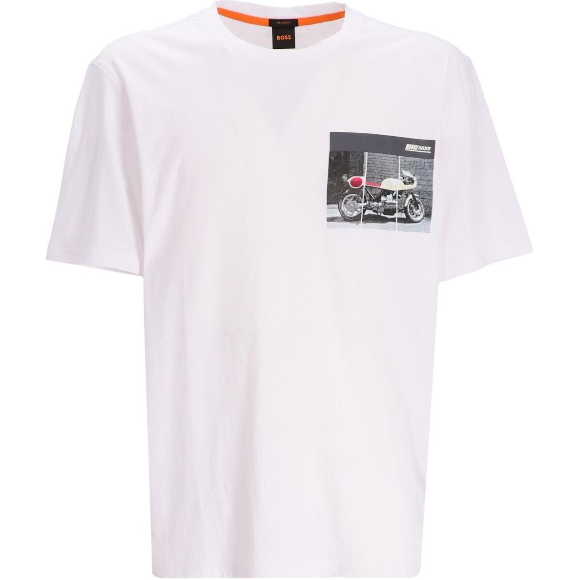 

HUGO BOSS Футболка мужская белая