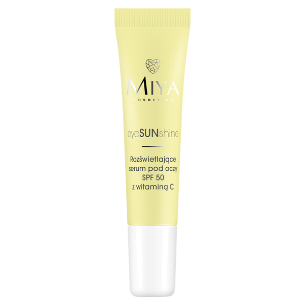 

Осветляющая сыворотка для кожи вокруг глаз spf50 с вит. в, 15 мл Miya Cosmetics