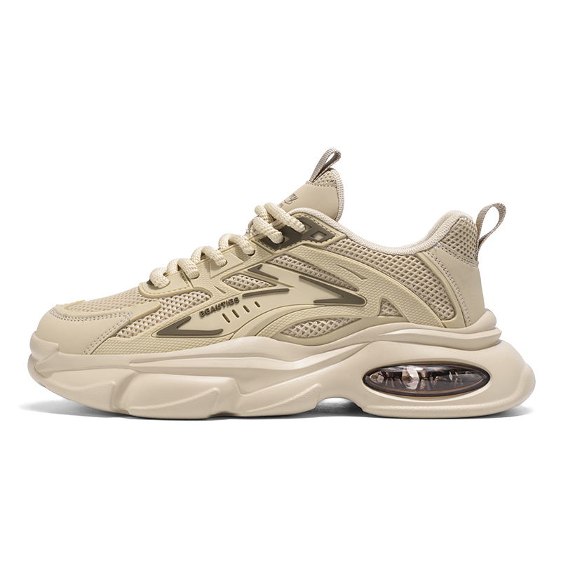 

SUPEREDGE Дышащие легкие повседневные кроссовки Rebound Low Top мужские - хаки, цвет Khaki
