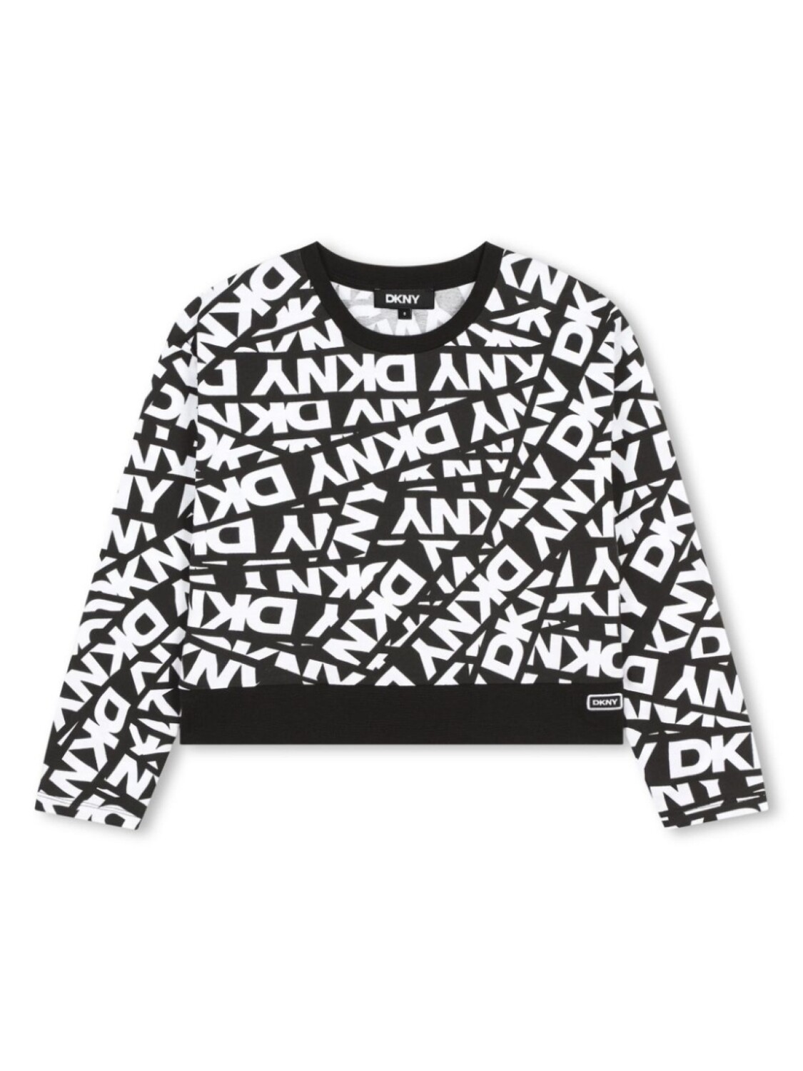 

Dkny Kids футболка с логотипом, черный