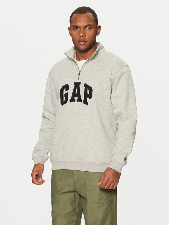 

Толстовка свободного кроя Gap, серый