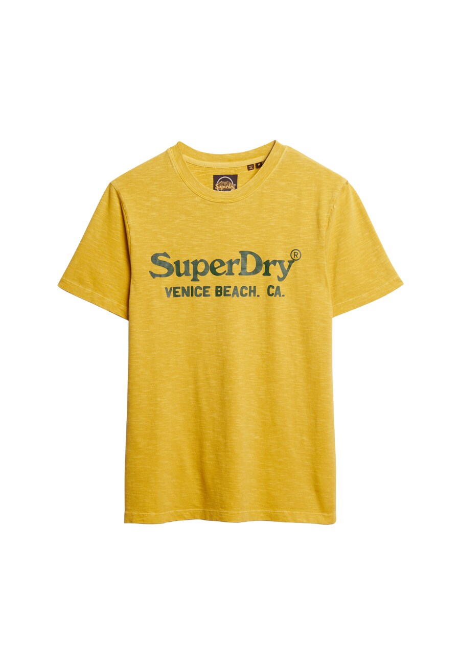 

Классическая футболка Superdry Shirt, желтый