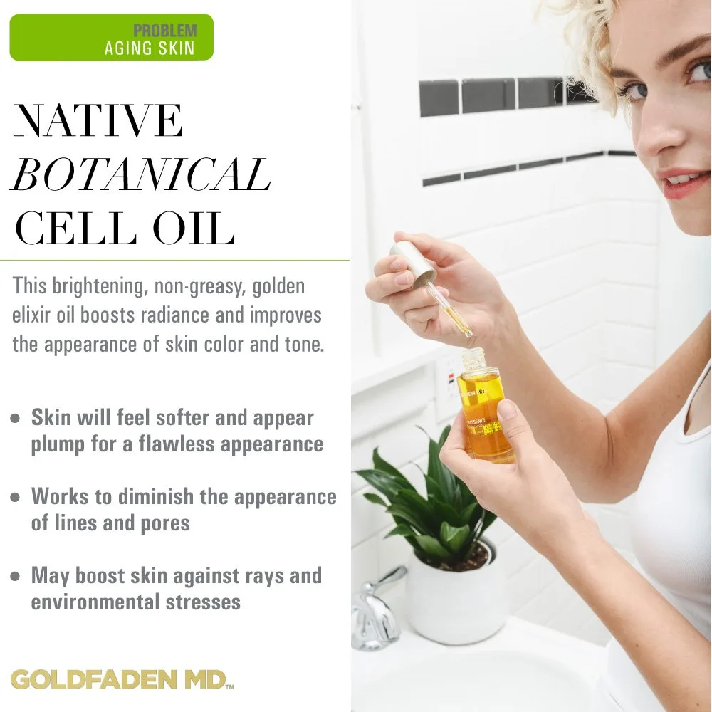 GOLDFADEN MD Fleuressence Native Botanical Cell Oil, 1 унция — фото 2