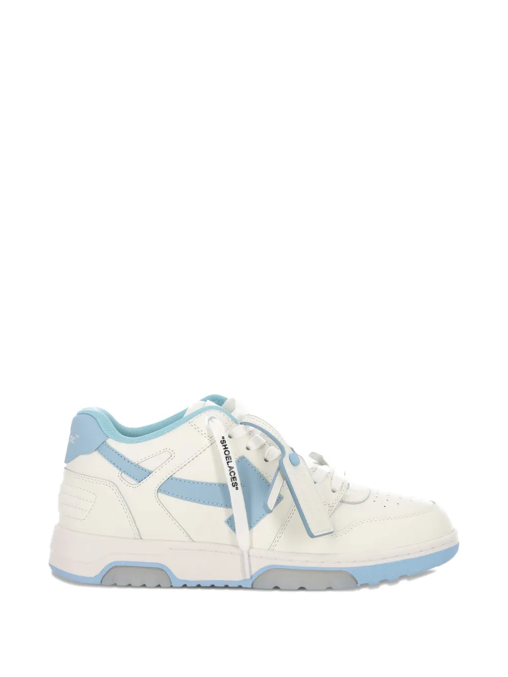 

Кроссовки на шнуровке с мотивом стрелы Off-White, белый