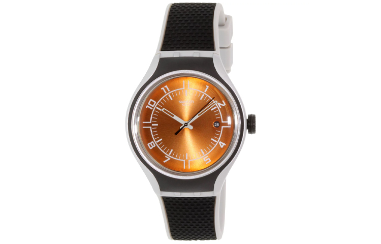 

SWATCH Часы унисекс оранжевого цвета YES4002