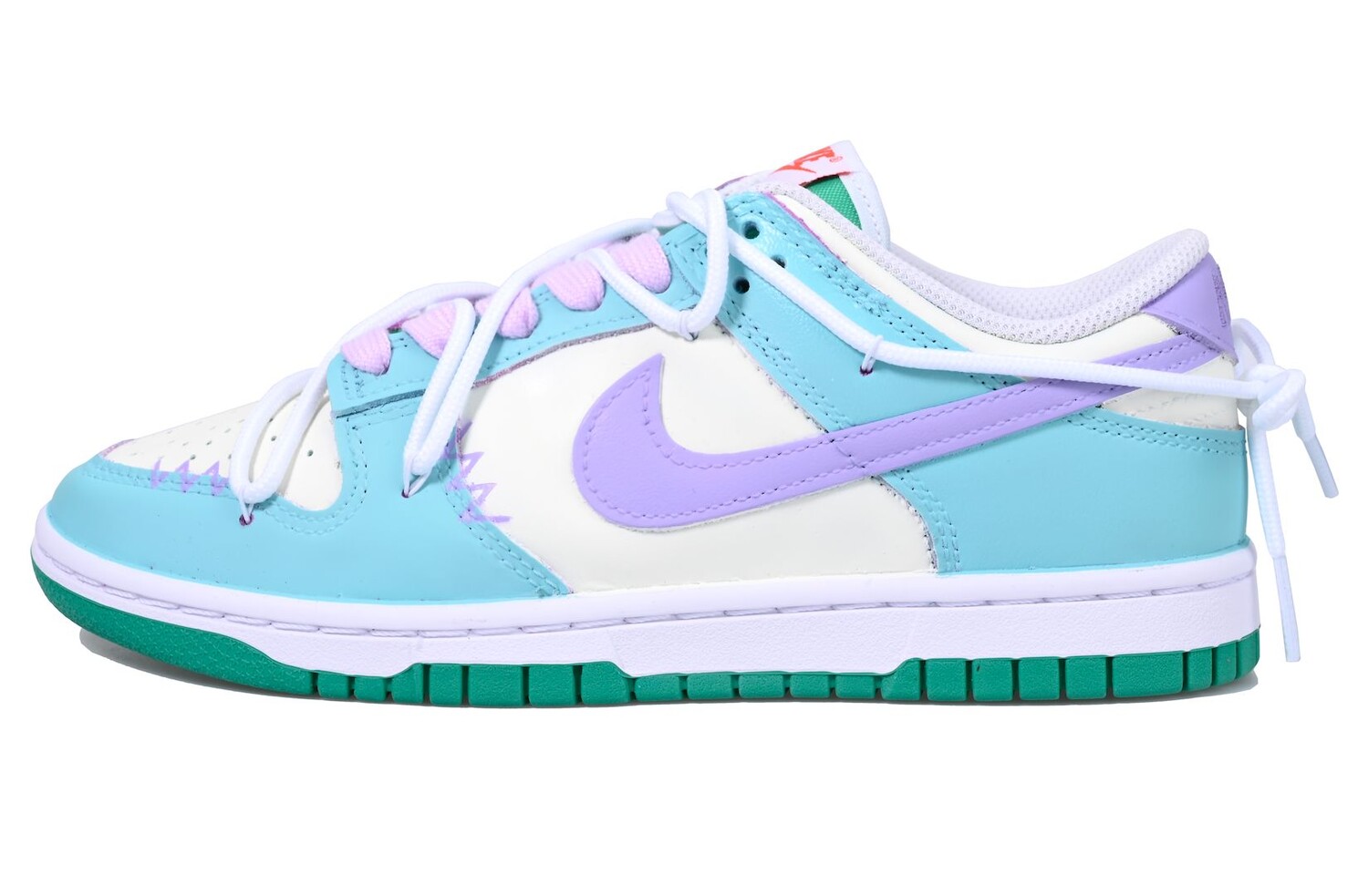 

Кроссовки Nike Dunk Skateboarding Shoes Women's Low-top White/Royal Blue, голубой, Синий, Кроссовки Nike Dunk Skateboarding Shoes Women's Low-top White/Royal Blue, голубой