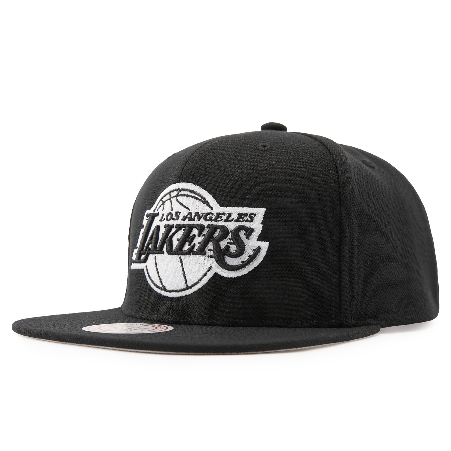 

Mitchell Ness Бейсболка Mitchell & Ness с плоским козырьком из полиэстера унисекс черная, Black